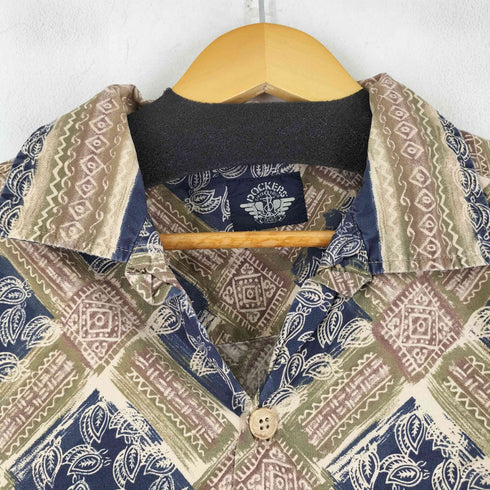 ドッカーズ DOCKERS 90S 総柄 S/S シャツ メンズ JPN:L