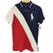 ポロラルフローレン POLO RALPH LAUREN CUSTOM FIT トリコカラー ビッグポニー 半袖鹿の子ポロシャツ メンズ import:M