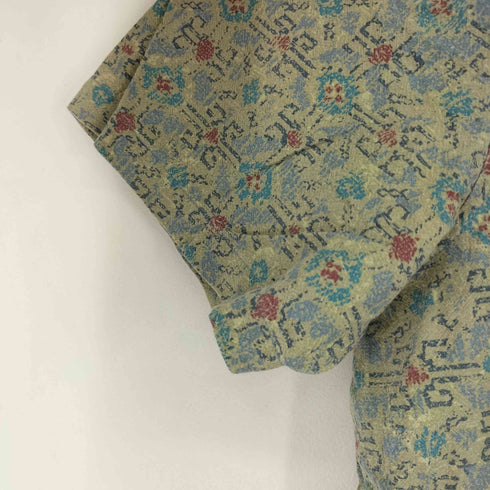 ラングラー Wrangler 総柄 S/S シャツ メンズ import:XL