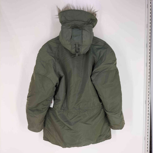 アルファインダストリーズ ALPHA INDUSTRIES USA製 90S IDEALジップ N-3B フライトジャケット メンズ import:S