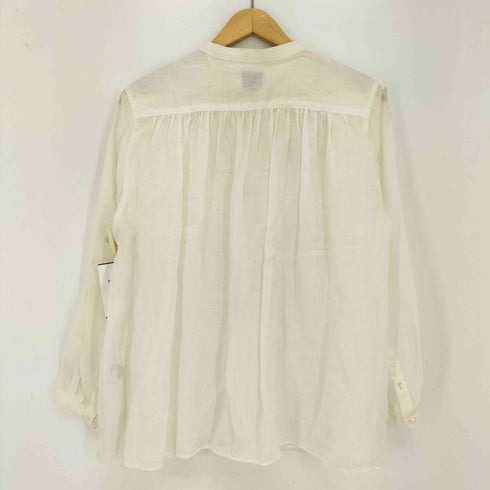ユナイテッドアローズ UNITED ARROWS UWSC ラミー Vネックギャザーブラウス レディース