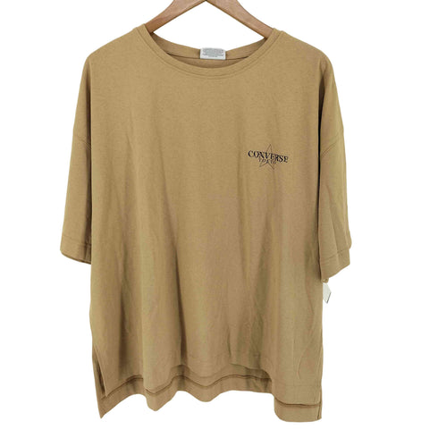 コンバース CONVERSE ロゴプリントクルーネックTシャツ メンズ JPN:3