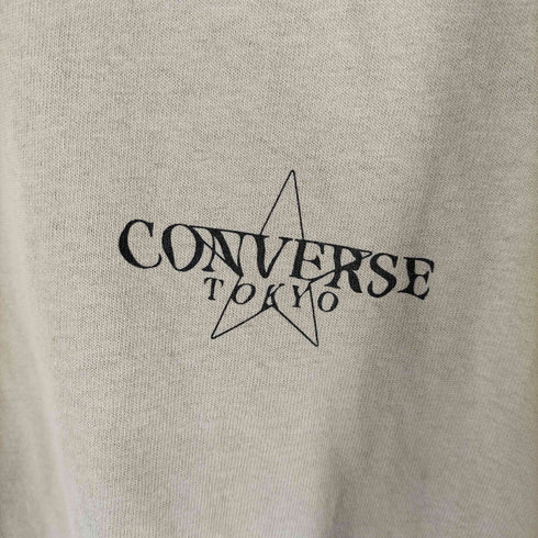 コンバース CONVERSE ロゴプリントクルーネックTシャツ メンズ JPN:3