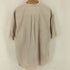 マニュアルアルファベット MANUAL ALPHABET O/D STRIPE LOOSE FIT BAND COLLAR S/S SHT メンズ JPN:3