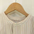 マニュアルアルファベット MANUAL ALPHABET O/D STRIPE LOOSE FIT BAND COLLAR S/S SHT メンズ JPN:3