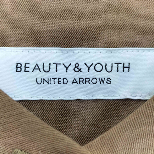 ビューティーアンドユースユナイテッドアローズ BEAUTY & YOUTH UNITED ARROWS ツイルロングシャツワンピース レディース