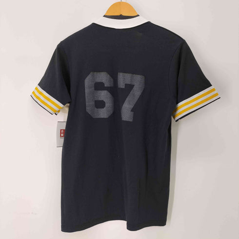 ソフェシャツ SOFFE SHIRTS USA製 VネックフロントプリントTシャツ メンズ MEDIUM