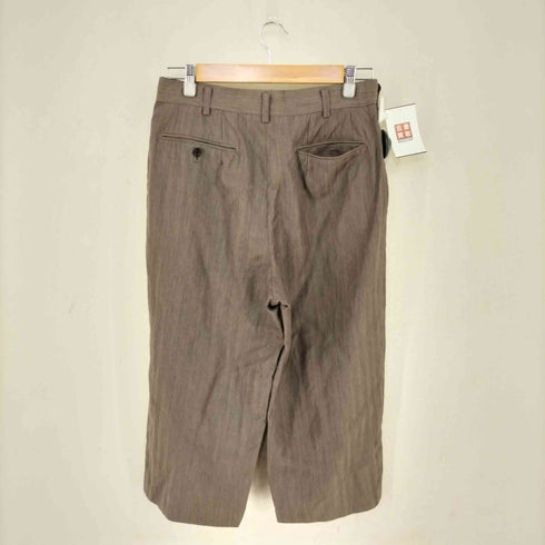 コムデギャルソンオム COMME des GARCONS HOMME 田中オム ウール2タックスラックス クロップド メンズ JPN:M