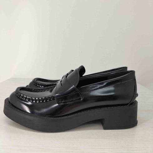 ザラ ZARA エナメル ペニーストラップ ローファー レディース JPN:24.5