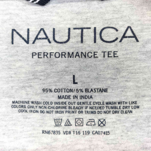 ノーティカ NAUTICA ワンポイント刺繍 S/S TEE メンズ JPN:L