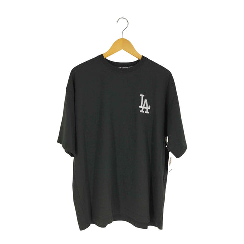 エムエルビー MLB チームロゴ刺繍 クルーネック Tシャツ メンズ import:L