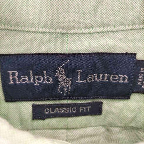 ポロバイラルフローレン Polo by RALPH LAUREN CLASSIC FIT ポニー刺繍 オックスフォード BD長袖シャツ メンズ 16 1/2