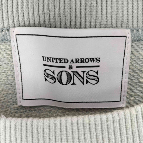ユナイテッドアローズ UNITED ARROWS & SONS FADE SWEATSHIRT フェード スウェットシャツ メンズ XL