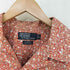 ポロバイラルフローレン Polo by RALPH LAUREN ADAMS 花柄 コットン オープンカラーシャツ メンズ import:L