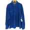 トミージーンズ tommy jeans 90S 台湾製 レギュラーカラー 金具ボタン ロゴ刺繍 L/S フリース シャツ ジャケット メンズ import:XL