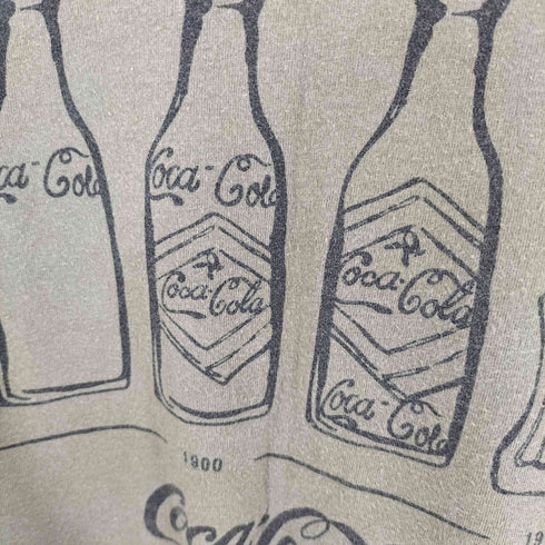 コカコーラ Coca-Cola 00S プリントクルーネックTシャツ メンズ JPN:L