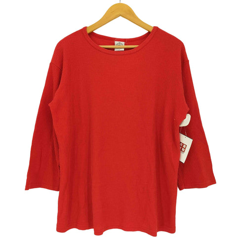 WC USA製 サーマル ロングスリーブ Tシャツ メンズ import:S