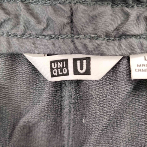 ユニクロユー UNIQLO U ライトウェイトスウェットワイドパンツ メンズ JPN:L