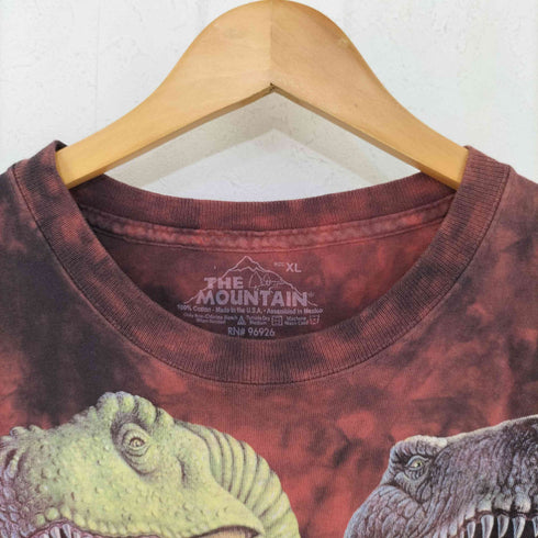 ザマウンテン the mountain 00s ダイナソー タイダイTシャツ メンズ JPN:XL