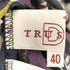 トラサルディ TRUSSARDI 総柄 サテン Vネック ワンピース レディース 40