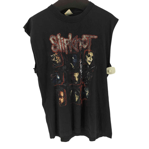 イデアル IDEAL バンドプリントノースリーブTシャツ メンズ