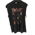 イデアル IDEAL バンドプリントノースリーブTシャツ メンズ