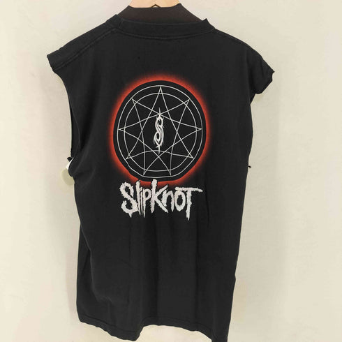 イデアル IDEAL バンドプリントノースリーブTシャツ メンズ