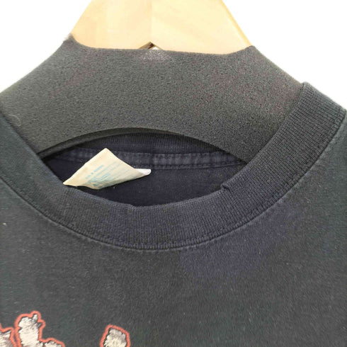 イデアル IDEAL バンドプリントノースリーブTシャツ メンズ