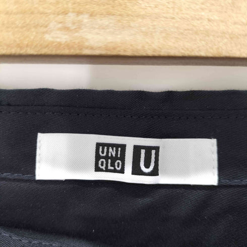 ユニクロユー UNIQLO U 25SSコットンブレンドタックワイドパンツ レディース 1