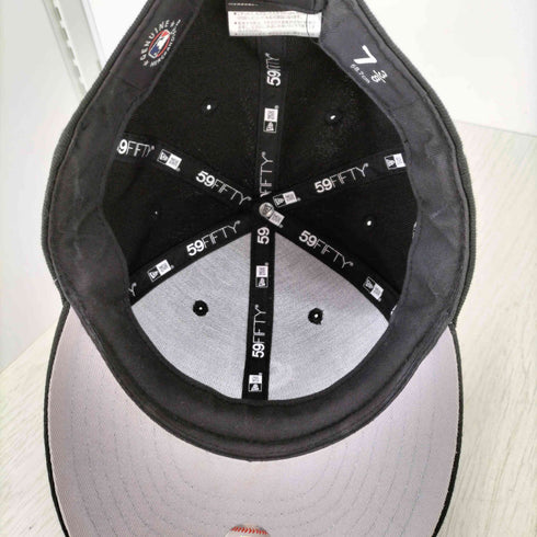 ニューエラ NEW ERA 59FIFTY チームロゴ刺繍6パネルキャップ メンズ 7 3/8