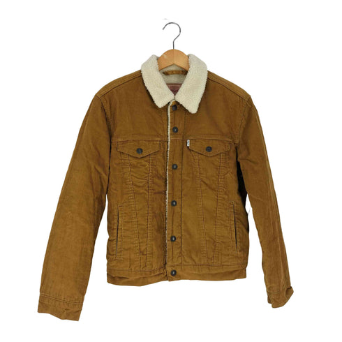 リーバイス Levis SHERPA TRUCKER JACKET コーデュロイボアジャケット メンズ JPN:S