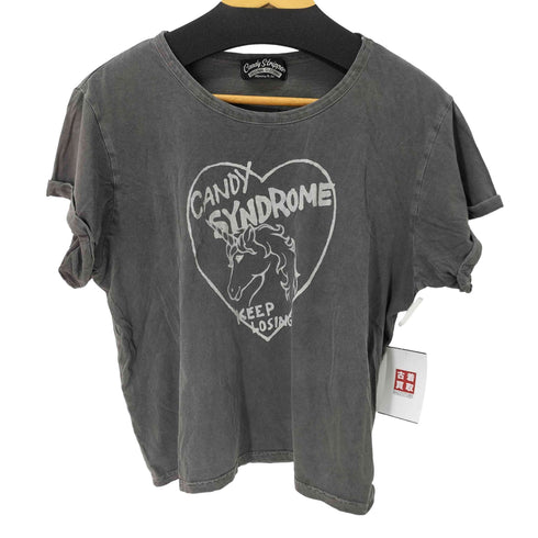 キャンディストリッパー Candy Stripper USED加工 Tシャツ レディース JPN:2
