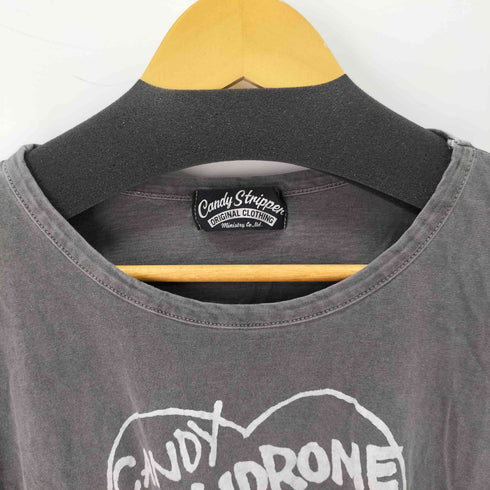 キャンディストリッパー Candy Stripper USED加工 Tシャツ レディース JPN:2