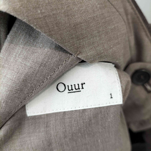 アウアー Ouur ウール ストレートスラックス メンズ JPN:1