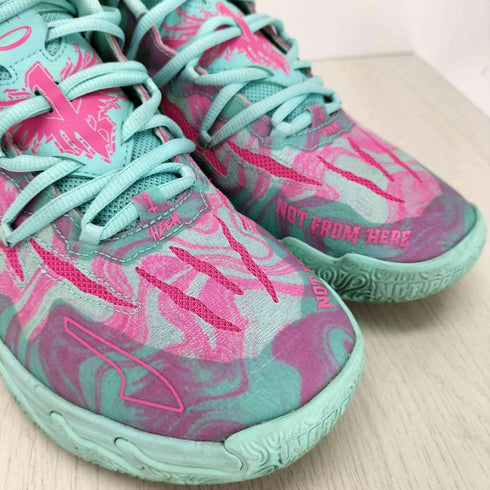 プーマ PUMA MB.03 MIAMI ELECTRIC PEPPERMINT-RAVISH ローカットスニーカー メンズ JPN:28