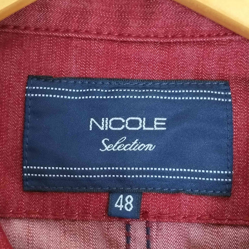 ニコル NICOLE ストレッチカラーデニムジャケット Y2K メンズ JPN:48