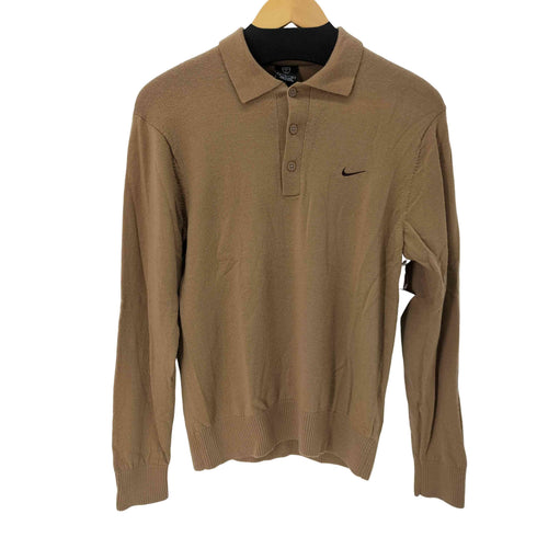 ナイキゴルフ NIKE GOLF スウォッシュ刺繍ポロニットシャツ メンズ import:S