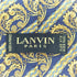 ランバン LANVIN 幾何学模様 シルクネクタイ メンズ