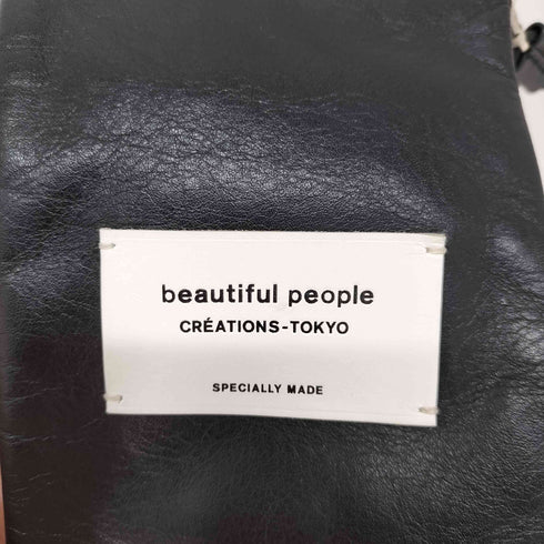 ビューティフルピープル beautiful people color leather document case レザードキュメントケース ミニショルダーポーチ レディース