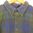 チャップスラルフローレン CHAPS RALPH LAUREN 90s チェック コットン ボタンダウンシャツ メンズ import:XL