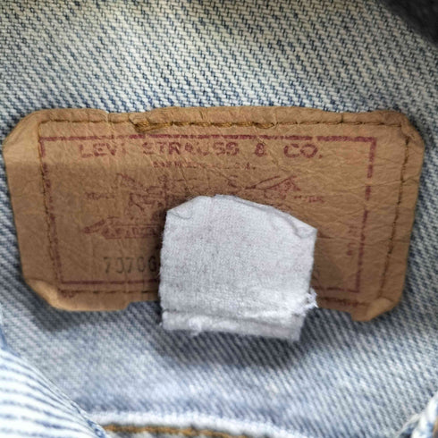 リーバイス Levis 70606 紙タグ デニム トラッカージャケット レディース