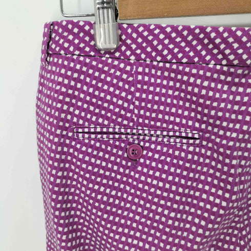 ウィークエンドマックスマーラ Weekend Max Mara Slim Cigarette ストレッチ ギンガムチェック パンツ レディース JPN:42