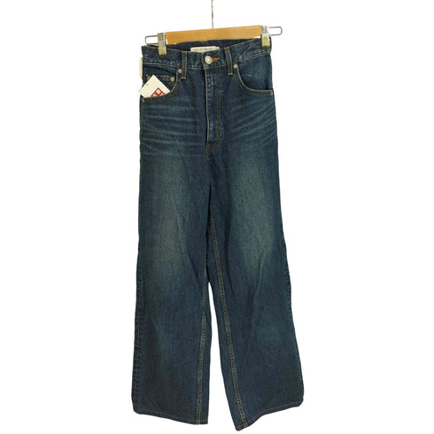 アズールバイマウジー AZUL by moussy HIGH WAIST DENIM WIDE レディース JPN:S
