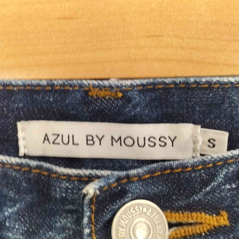 アズールバイマウジー AZUL by moussy HIGH WAIST DENIM WIDE レディース JPN:S