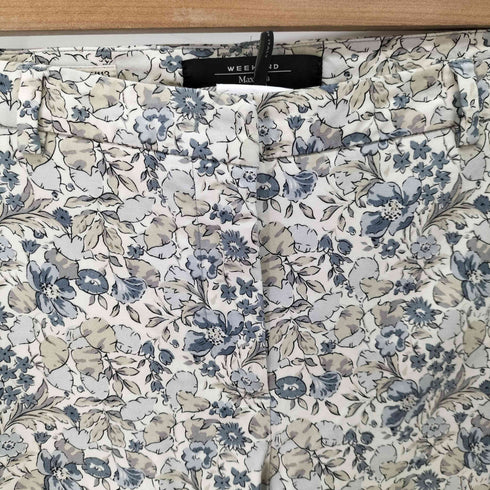 ウィークエンドマックスマーラ Weekend Max Mara ストレッチ花柄パンツ レディース JPN:42