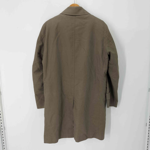 ポールスチュアート Paul Stuart ウールチョークストライプライナー付き ステンカラーコート メンズ import:M