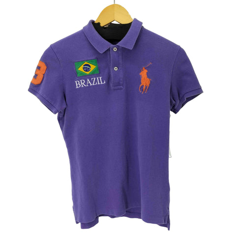 ラルフローレン RALPH LAUREN THE SKINNY POLO ビックポニー ポロシャツ BRAZIL/ブラジル メンズ import:M