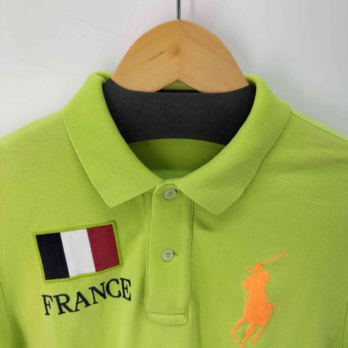 ラルフローレン RALPH LAUREN THE SKINNY POLO ビックポニー ポロシャツ FRANCE/フランス レディース import:M