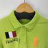 ラルフローレン RALPH LAUREN THE SKINNY POLO ビックポニー ポロシャツ FRANCE/フランス レディース import:M
