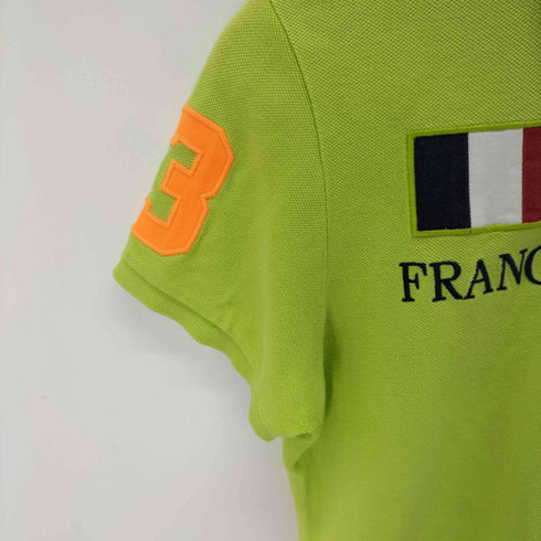 ラルフローレン RALPH LAUREN THE SKINNY POLO ビックポニー ポロシャツ FRANCE/フランス レディース import:M